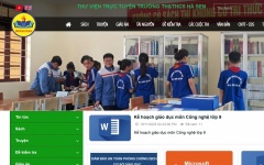 Hướng dẫn đưa dữ liệu lên Trang thư viện trực tuyến Trường TH&THCS Hà Sen
